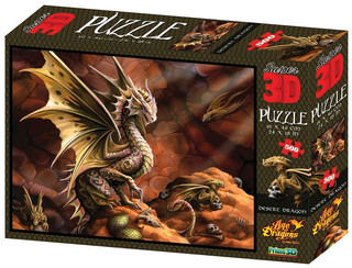 Пазл Prime3D 'Пустынный дракон', 500 деталей 1