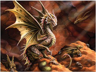 Пазл Prime3D 'Пустынный дракон', 500 деталей 2