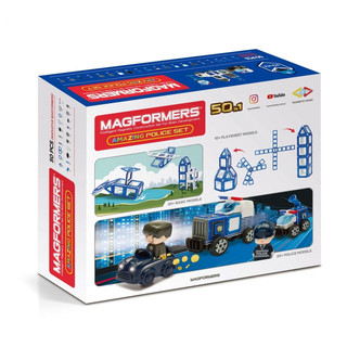 Magformers Магнитный конструктор Amazing Police Set 8