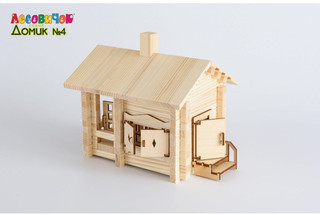 Деревянный конструктор Лесовичок 'Новый домик' №4, 245 деталей 7