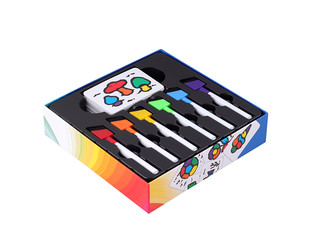 Настольная игра Скоростные цвета (квадратная коробка) 5