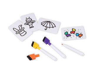 Настольная игра Скоростные цвета (квадратная коробка) 6