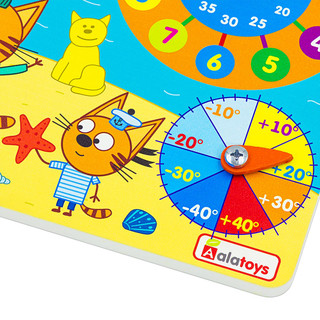 Alatoys. Бизиборд 'Календарь Погоды' 3