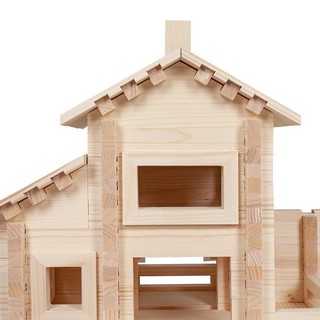 Деревянный конструктор Лесовичок 'Разборный домик' №6, 355 деталей 10