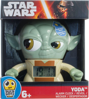Star Wars BulbBotz Будильник детский Yoda 6