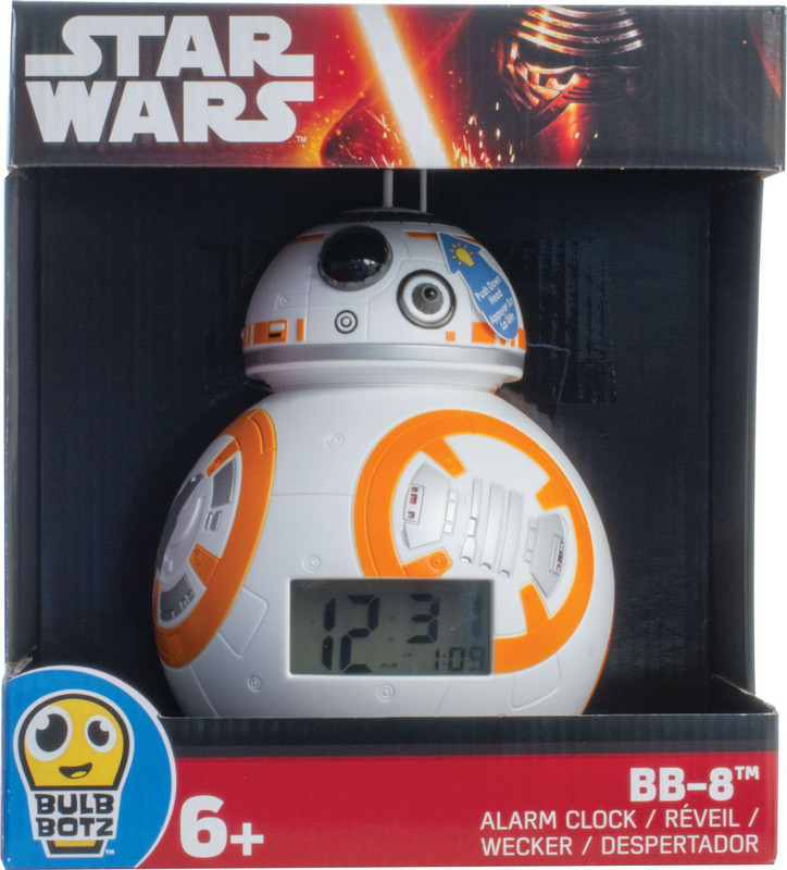 Star Wars BulbBotz Будильник детский Дроид BB-8