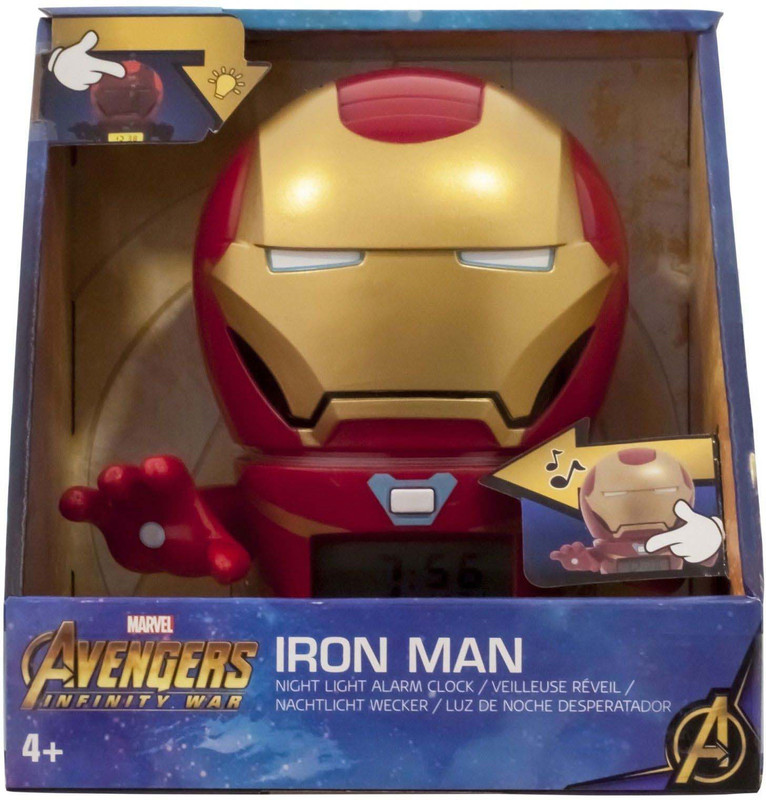 Электронный будильник Marvel 2021685, красный