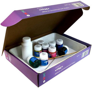 Семейный, набор для рисования на воде 9 цветов, Эбру 2