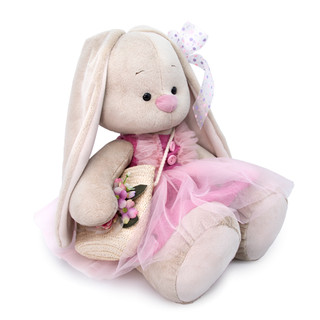 Зайка Ми большой с сумочкой с цветком 34 с 2