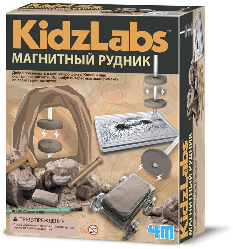 Конструктор 4M 'Магнитный рудник'