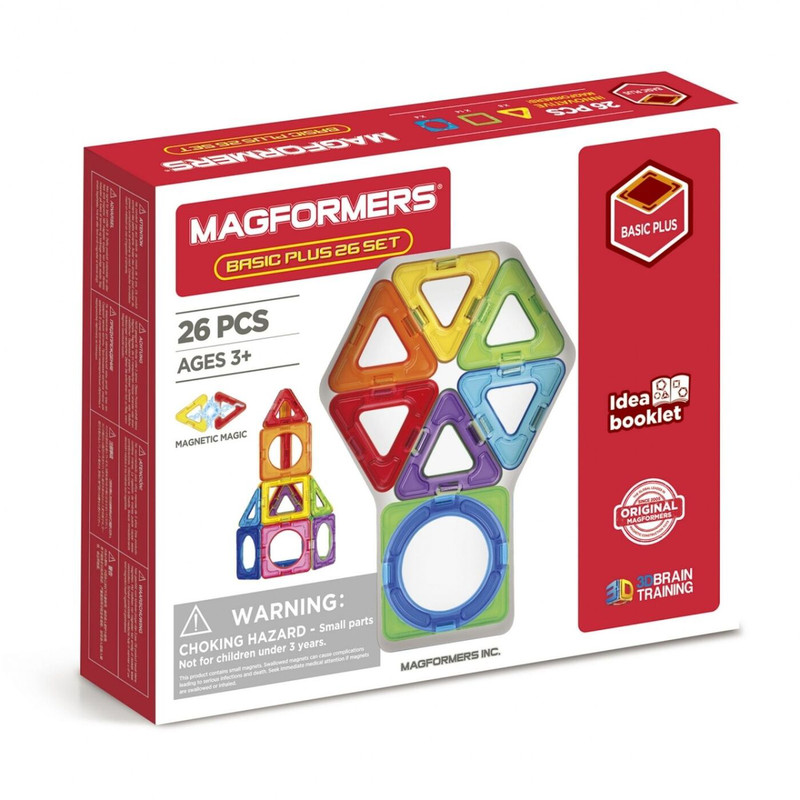Magformers Магнитный конструктор Basic Plus