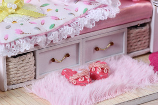 Румбокс 'Комната маленькой принцессы' Интерьерный конструктор Robotime M001 7