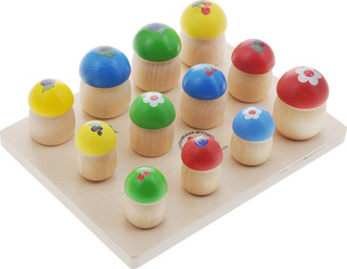 Краснокамская игрушка. Развивающая игрушка 'Грибочки' 1