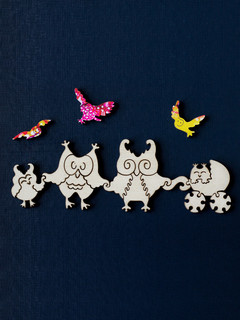 Пазл DaVICI 'Совушки', 120 деталей 3