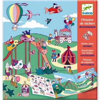 Djeco Набор наклеек 'Ярмарка развлечений' 1