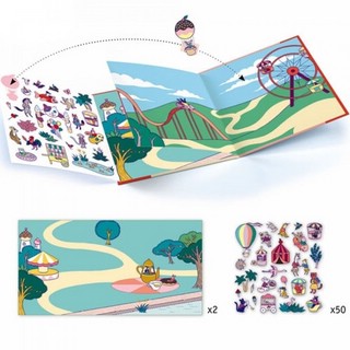 Djeco Набор наклеек 'Ярмарка развлечений' 2