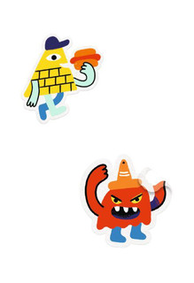 Djeco Набор наклеек 'Монстрики' 2