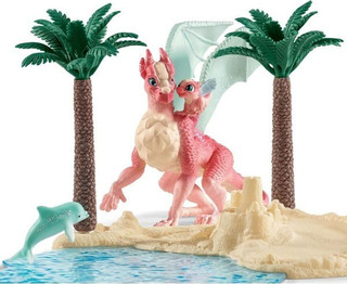 Schleich Игровой набор Остров драконов с кладом 42436 2