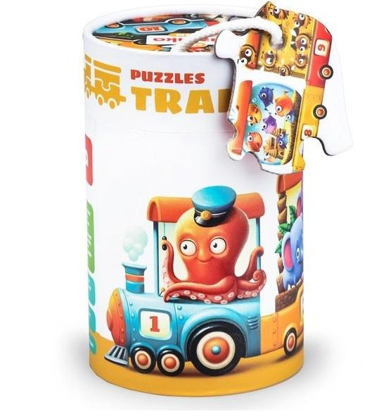 Пазлы 'Поезд' Puzzlika