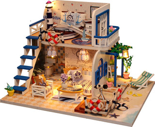 Румбокс 'Домик у моря', модель-миниатюра Hobby Day арт.M032  1