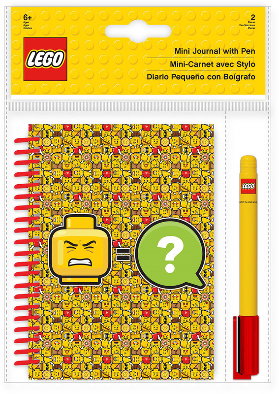 LEGO Блокнот с ручкой