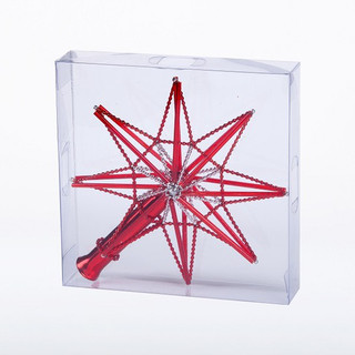 Верхушка 'Звезда' 21.5 см, стекло, артикул С893 2