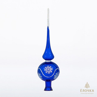 Верхушка 'Снежок', стекло, артикул С 2050