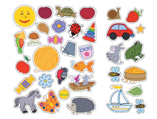 Готовим руку к письму. 2-3 года (+ наклейки) 5