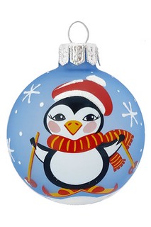 Шар 'Коллаж' 6 см, стекло, арт.С30 3