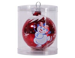 Шар 'Коллаж' 6 см, стекло, арт.С30 6