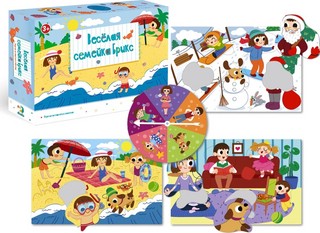 DODO Настольная игра Веселая семейка Брикс 2