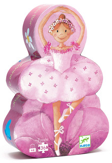 Пазл Djeco 'Балерина с цветами'