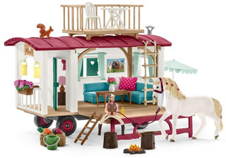 Schleich Игровой набор Фургон для тайных встреч клуба 42415