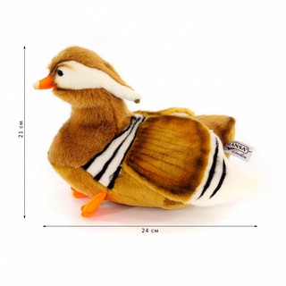 Утенок утки-мандаринки, 24 см, Hansa 3