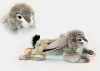 Мягкая игрушка Hansa Заяц вислоухий, 40см