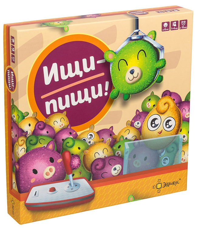 Эврикус Игра настольная Ищи-пищи!