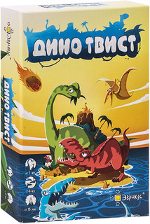 Эврикус Игра настольная Дино Твист 1