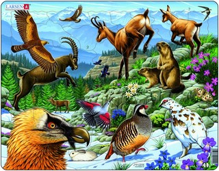 Пазл Larsen Альпы