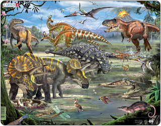 Пазл Larsen 'Динозавры'