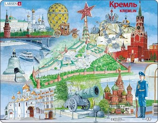 Пазл «Кремль», 61 деталь, Larsen