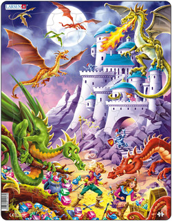 Пазл Larsen 'Драконы'