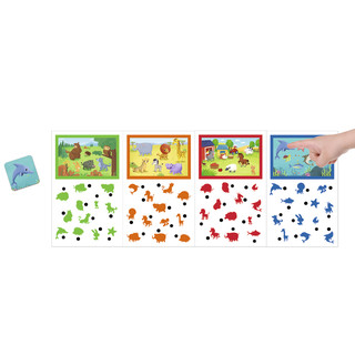 Обучающая игра Lisciani Словарный мультинабор Мир животных 5