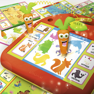 Электровикторина Lisciani Животные планеты 5