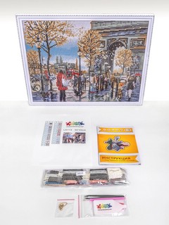Алмазная мозаика LG113 'Мой любимый Париж' 40 x 50 см 2