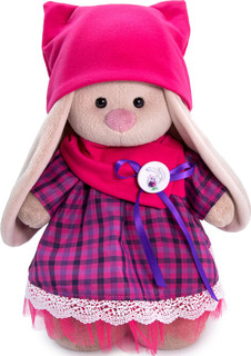 Зайка Ми в платье со снудом и шапкой 25 см 1