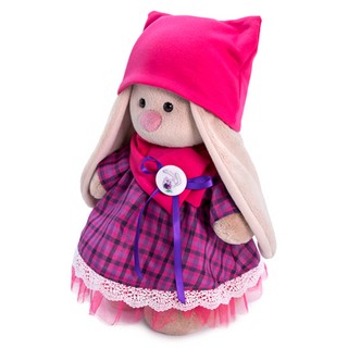 Зайка Ми в платье со снудом и шапкой 25 см 2