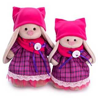 Зайка Ми в платье со снудом и шапкой 25 см 5