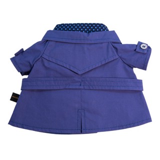 Темно-синий плащ и галстук для Басика. Размер 25 см 3