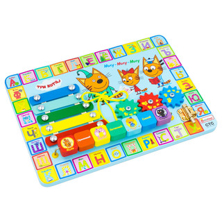 Бизиборд Alatoys 'Учим буквы Три кота' 4