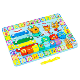 Бизиборд Alatoys 'Учим буквы Три кота' 5